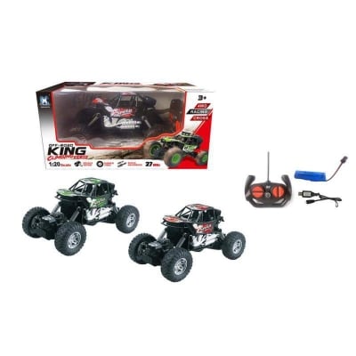 Picture of King Climbing Off Road Race 4WD Rally Remote Control Car 1/20 Scale Toys Set For Kids Multicolor