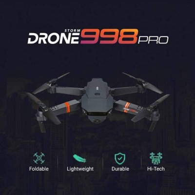 Picture of Foldable Drone 998 Pro - Black