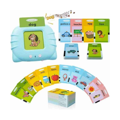 Picture of Talking Flash Cards bangla version, Learning Sensory Toys for Autistic Children, 224 Sight Words Speech Therapy Kids Toys Beginner, Birthday Gift for Little Boys and Girls Multicolor