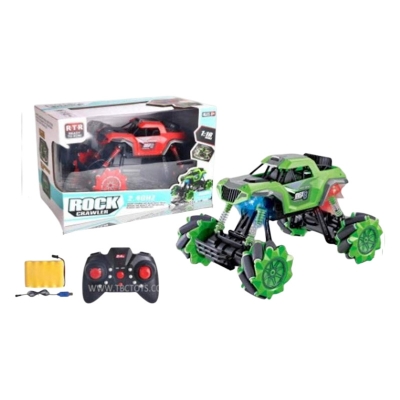 Picture of Drift Remote control climbing Car Toy 4WD RC Car 1:16 2.4G Mecanum Wheel Horizontally Drift off orad robomaster Dirt Bike Green