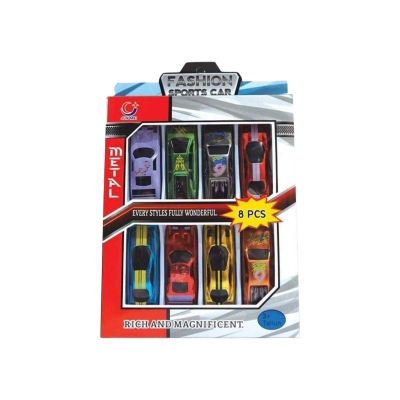 Picture of Sports Car 8pcs Car Set Multicolor