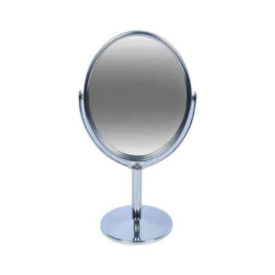 Picture of 360 Degree Swivel Magnifying Mirror, Vanity Mirror With Stand And Cute Mirror Silver