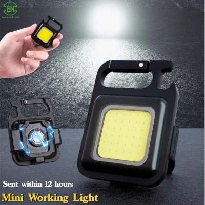 Picture of Mini Flashlight Rechargeable Small LED Flashlight Portable Light Mini LED Black