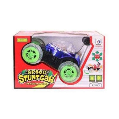 Picture of Plastic Remote Control Speed Stunt Car - Blue And Black