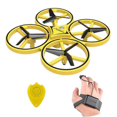 Picture of Toy Helicopter  LED Lights for Kids Yellow