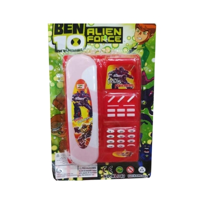 Picture of Plastic Toy Telephone Red