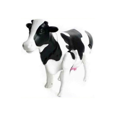 Picture of Walking Cow for Children Toys with Light and Music Black & White