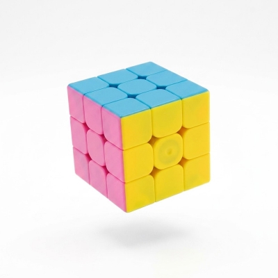 Picture of CM Rubics Cube(Best Quality) Rubics Cube Brain ImprovingGame For Kids(3*3) 