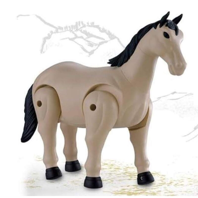 Picture of SPEED PIONEER Walking Horse Toy with Realistic Sound – Battery Operated Running Plastic Electric Animal Figure Toy for Kids Multicolor