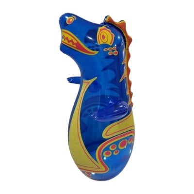 Picture of Bop Bag  Inflatable Blow Up Punching Bag Toy Gift Kids Fun Blue