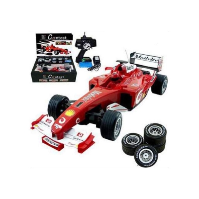 Picture of -23% R/C Formula One Contest Joy Stick Remote Control High Speed Racing Car Red