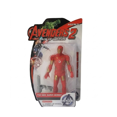 Picture of Avengers Action Figure - HULK, IRON MAN,comic book super hero - multicolor 