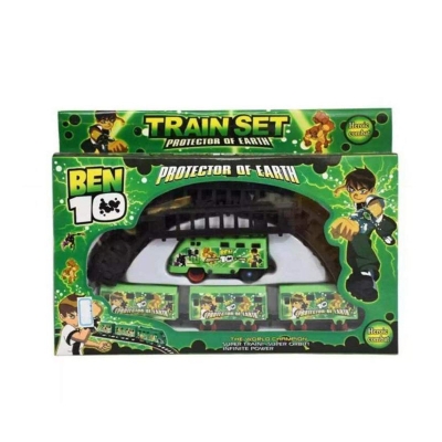 Picture of Battery Operated Ben-10 Train Set Green