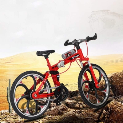 Picture of Mini 1:10 Alloy BMX Bicycle Model Diecast Metal Finger Mountain Bike Toy – Desk Decor & Gift 