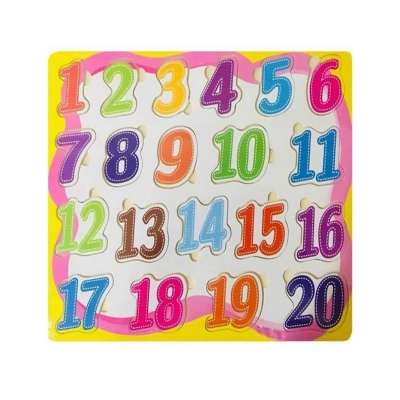 Picture of Wooden Blocks Uppercase Puzzle Board Montessori Reading Matching Word Educational Literacy Game Teaching Aids Toy 