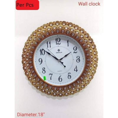 Picture of Stylish Beautiful Design Wall Clock Gold