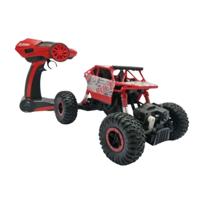 Picture of Kids Toys RC Car 2.4GHz 4WD Rock Crawlers Rally Car 4x4 Double Motors Drive Bigfoot Car Remote Multicolor