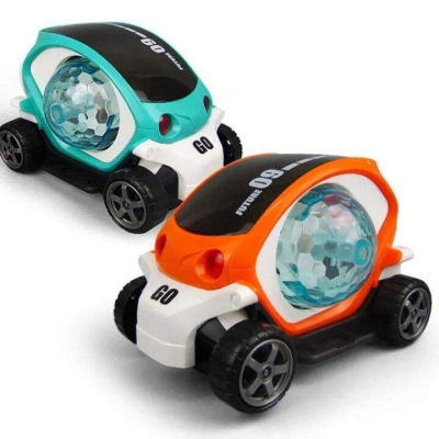 Picture of 3D 09 Electric Cars Toy for Boys Girls with Lights Music,Baby Early Educational Toys (Multicolor)