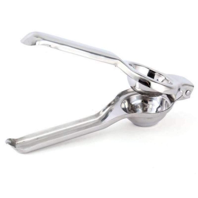Picture of Lemon Strainer Citrus Juicer Stainless Steel Lemon Squeezer Handheld Easy to Clean Kitchen Tool Silver