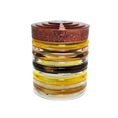 Picture of Glass Ring Jar Multicolor