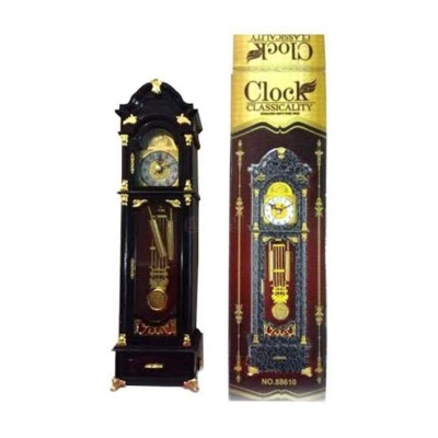 Picture of General 88610 Clock Classicality Plactic Wall Clock Brown