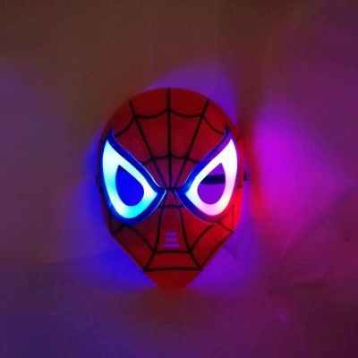 Picture of Baby Spider Man Mask - Red
