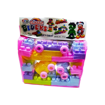 Picture of Classic Block's puzzle set toy for Kids Multicolor