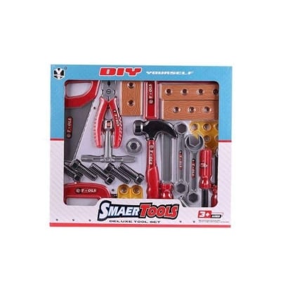 Picture of Plastic Smart Tools Set Red And Silver