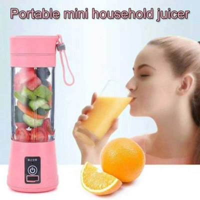 Picture of Fruit Juicer Portable Mini Electric Juice Squeezer Multicolor