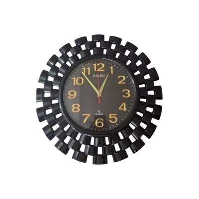 Picture of Analogue Decorative Wall Clock Black