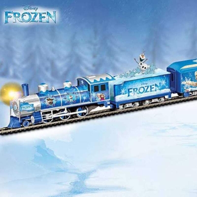 Picture of Frozen Train Track Toy for Kids Blue