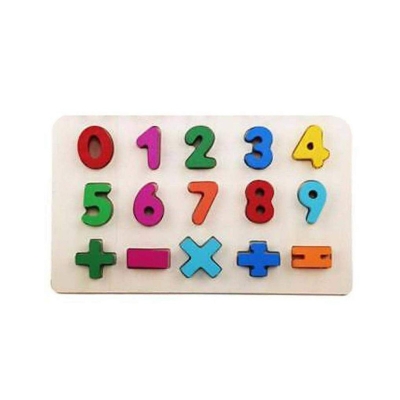 Picture of Wooden Blocks Uppercase Puzzle Board Montessori Reading Matching Word Educational Literacy Game Teaching Aids Toy 