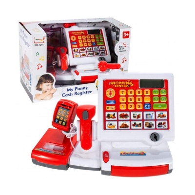 Picture of Toy Cash Register with Accessories for Kids Multicolor
