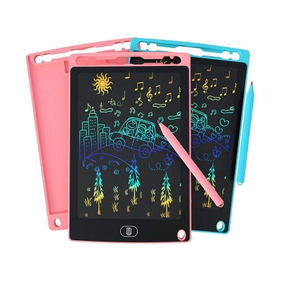 Picture of Magic LCD Writing Tablet, 8.5 inch Doodle Board, Electronic Drawing & Writing Board, with Smart Writing Stylus for Kids Gifts, Random Color Black