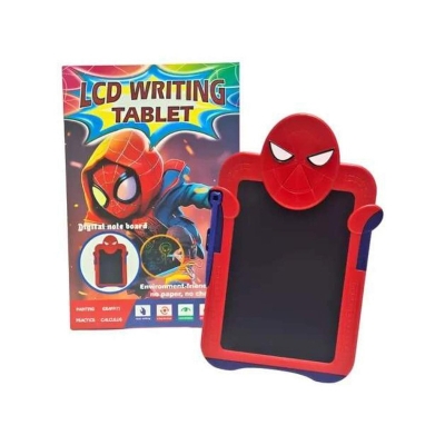 Picture of LCD Writing Tablet for Kids – Spider Superhero Design | 8.5 Inch Colorful Drawing Pad | Reusable Digital Writing Board for Boys & Girls Multicolor