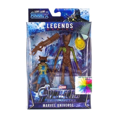 Picture of 10 styles Marvel Toys The Avengers Figure with led Superhero Action Figure Collectible Model 
