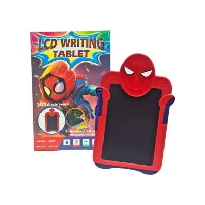 Picture of LCD Writing Tablet for Kids – Spider Superhero Design | 8.5 Inch Colorful Drawing Pad | Reusable Digital Writing Board for Boys & Girls Multicolor