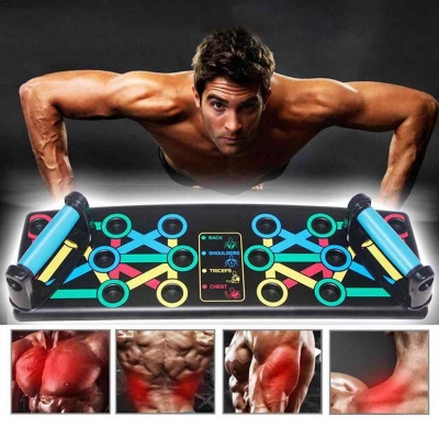 Picture of Hot Selling Fitness Push up Board Multifunctional Body Building Strength Training Tools Multicolor