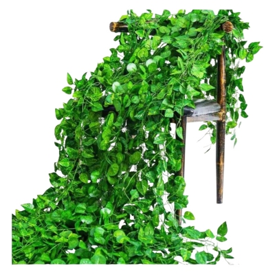 Picture of Artificial Plant Creeper Green Leaves Party Home Decora DIY Hanging Green