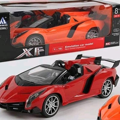 Picture of Remote Control Racing Car,Rc High Speed Rechargeable Car,,High Quality Super Speed Toy Car, Red
