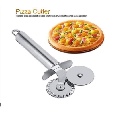Picture of Stainless steel pizza cutter 1 piece Silver