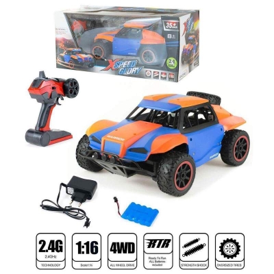 Picture of Xspeed Glory Rock Crawler Super Car with Super Control RC Car Fully Functional, Rechargeable Car Toy for Big Boys Multicolor