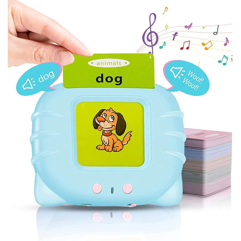 Picture of Talking Flash Cards bangla version, Learning Sensory Toys for Autistic Children, 224 Sight Words Speech Therapy Kids Toys Beginner, Birthday Gift for Little Boys and Girls Multicolor