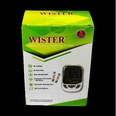 Picture of Wister Blood Glucose Monitor  Bp Machine- White 