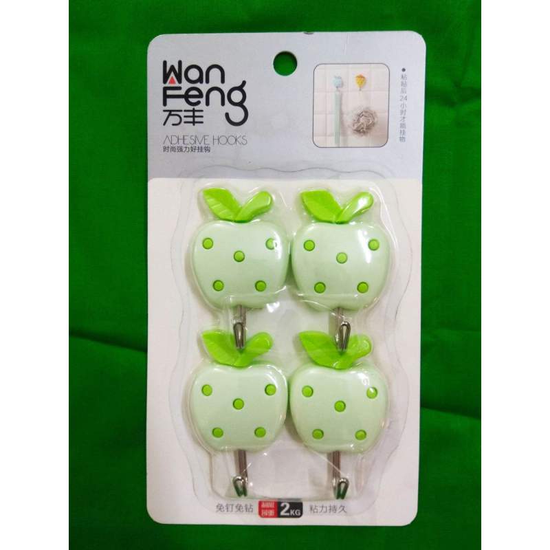 Picture of 4 Pieces Wall Hook Multicolor