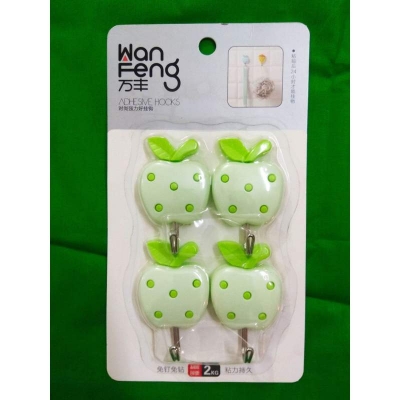 Picture of 4 Pieces Wall Hook Multicolor
