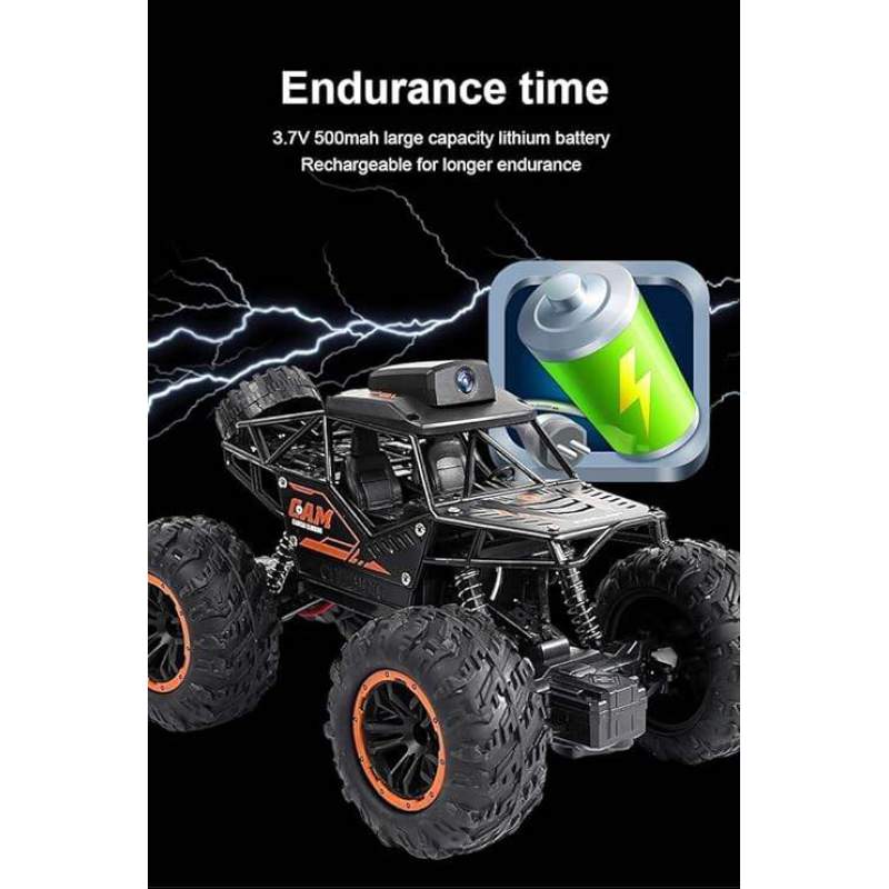 Picture of 720P Hd Fpv Wifi Camera|2.4Ghz 1/18 Scale Off-Road Remote Control Truck Monster Car Multicolor