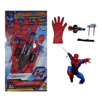 Picture of Launcher Glove Toy – Cartoon Spider Figure Cosplay Prop for Kids Multicolor