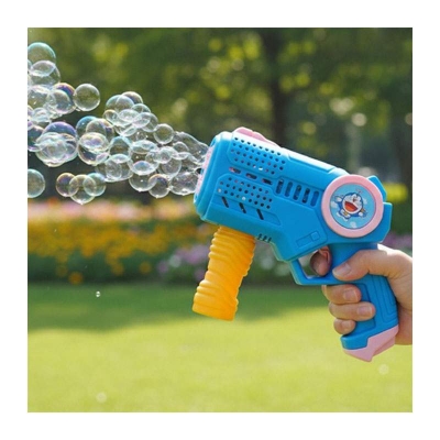 Picture of Kids Auto Bubble Gun Machine – Automatic Bubble Blower Toy with Mini Fan for Kids Multicolor