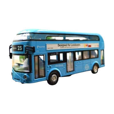 Picture of Die Cast London Bus toy body metal Multicolor